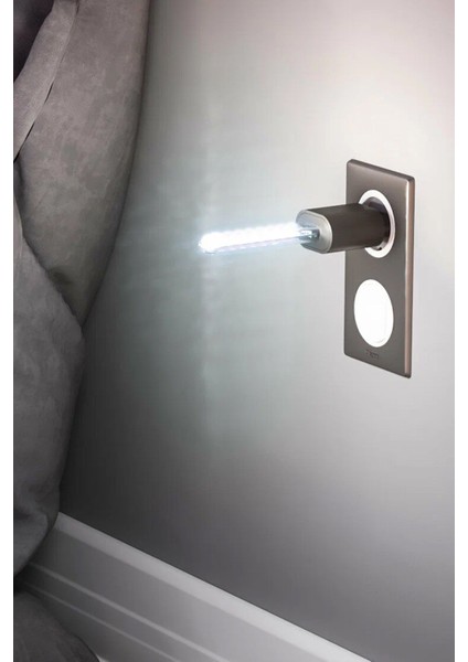 8 Ledli USB Girişli Portatif LED Kitap Okuma Kamp Bilgisayar Çalışma Masası Lambası