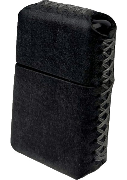 Handmade El Yapımı Hakiki Deri Zippo Modeli Çakmak Antrasit fırsatları