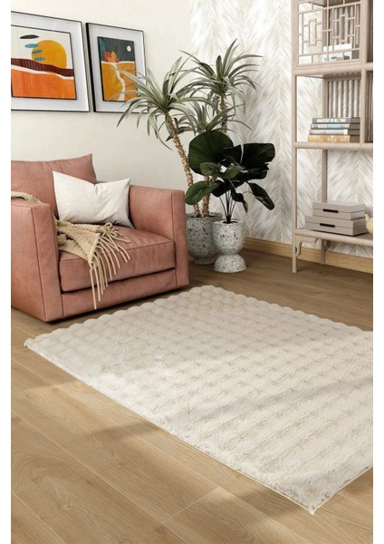 Tavşan Tüyü Yumuşak Keçeleşmez Dekoratif Bubble Ithal Kalite Post Halı modelleri