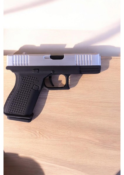 Glock 19 Hareketli Özel Tasarım - Gümüş Sürgü fırsatları