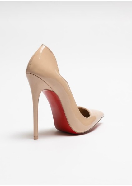 Capella – Bej Rugan Stiletto Love Deri Astarlı Topuklu Ayakkabı fiyatları