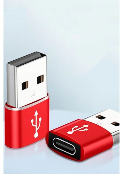 USB Type-C Dönüştürücü Otg Çevirici Adaptör Metal Macbook Bilgisayar Dönüştürücü