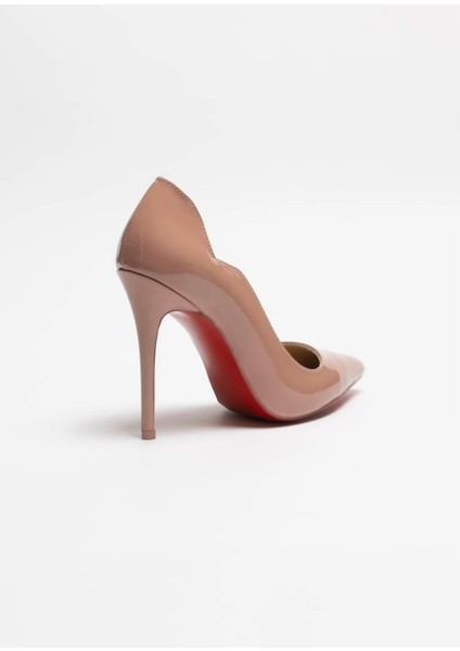 Capella – Somon Rugan Stiletto Love Deri Astarlı Topuklu Ayakkabı modelleri