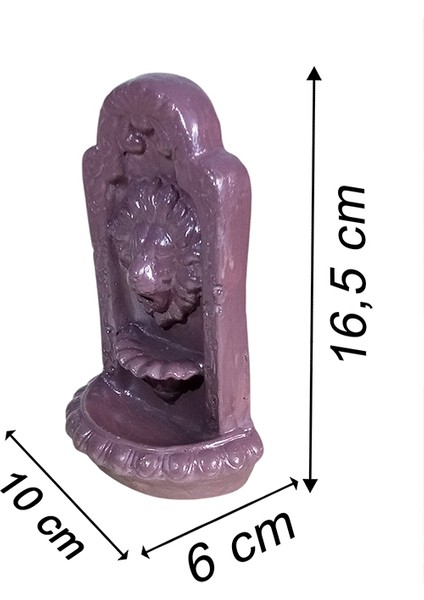 2 Adet Aslan Çeşmesi Geri Akış Tütsülük