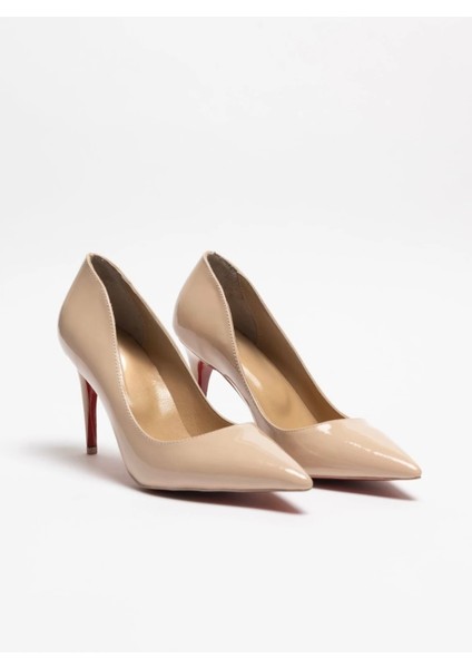 Sirius – Bej Rugan Stiletto Deri Astarlı Topuklu Ayakkabı fiyatları