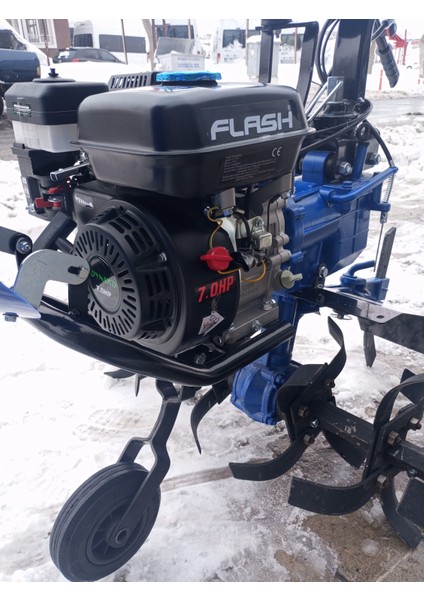 250 Dynamo Motor Benzinli 2 İleri 1 Geri 7hp Çapa Makinesi