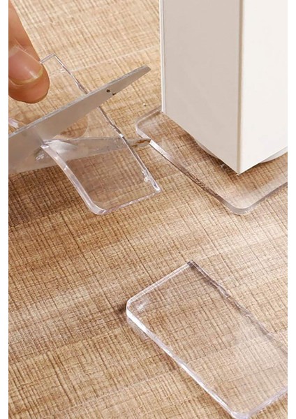 4 Adet Silikon Şeffaf Zemin Koruyucu Kaydırmaz Dayanıklı Ped Mobilya Kaydırmaz fiyatları