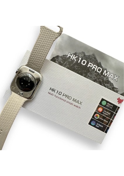 HK10 Pro Max Amoled 2.02 Amoled Wearfitpro/chatgpt/ses Kayıt/kulaklık Eşleştirme Akıllı Saat