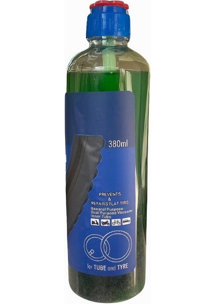 Yıldırım Lastik Tamir Sıvısı Yeşil Yama Solüsyon 380 ml