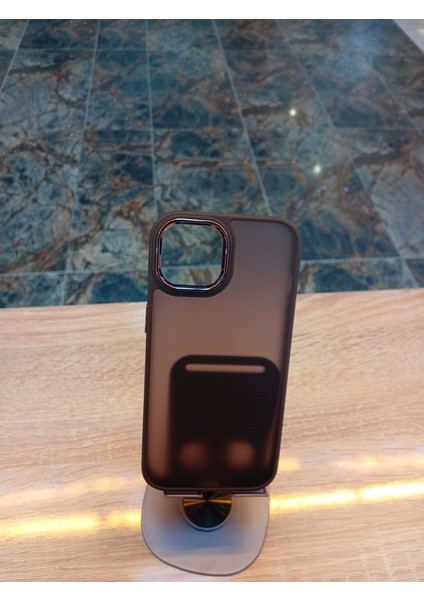 iPhone 15 Uyumlu Şık ve Sade Hux Kılıf Darbe Korumalı Kapak