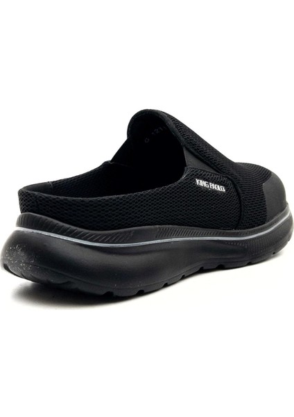 F1211 Erkek Önü Kapalı Memory Foam Spor Terlik modelleri