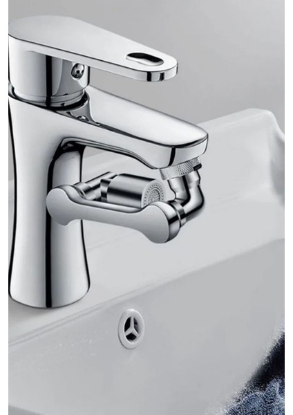 Robotik Kol Musluk Başlığı - Musluk Uzatma Aparatı Ucu 1080 Derece Dönebilen fiyatları