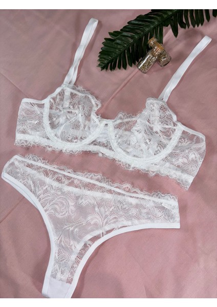 Kırmızı Dantelli Sütyen Takımı Bralet Takım (Sütyen&tanga) fiyatları