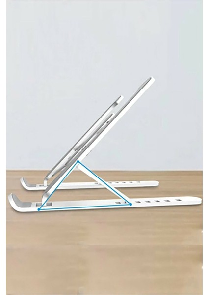Laptop Standı Matebook / Macbook / Tablet Notebook Tutucu Standlı Ayarlanabilir Ergonomik Altlık