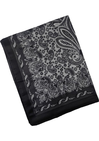 Enba Etnik Desenli Soft Pamuklu Şal 75x190 Cm