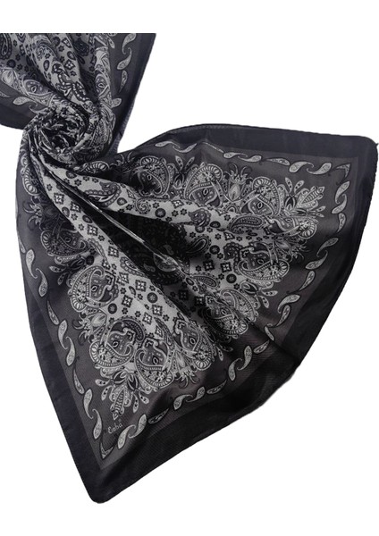 Enba Etnik Desenli Soft Pamuklu Şal 75x190 Cm