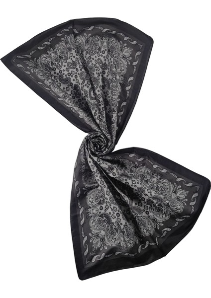 Enba Etnik Desenli Soft Pamuklu Şal 75x190 Cm