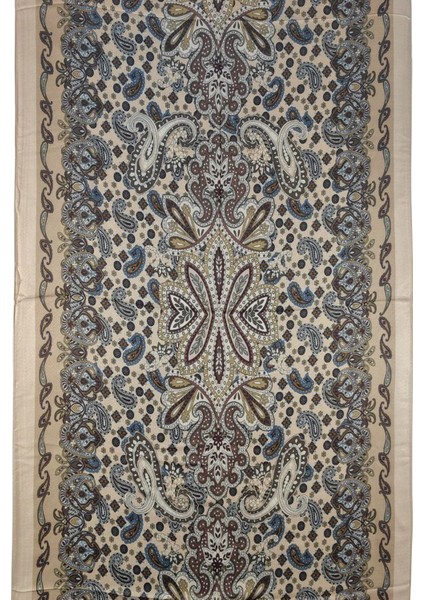Enba Etnik Desenli Soft Pamuklu Şal 75x190 Cm