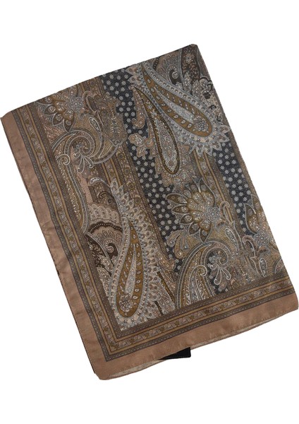 Enba Etnik Desenli Soft Pamuklu Şal 75x190 Cm