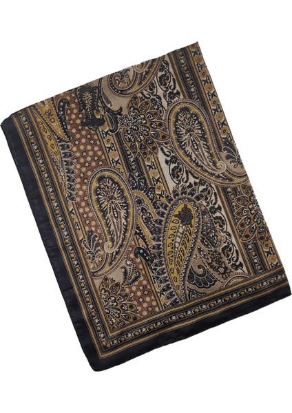 Enba Etnik Desenli Soft Pamuklu Şal 75x190 Cm