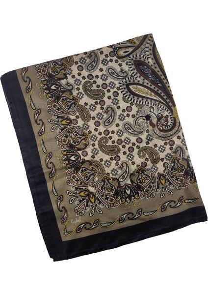 Enba Etnik Desenli Soft Pamuklu Şal 75x190 Cm