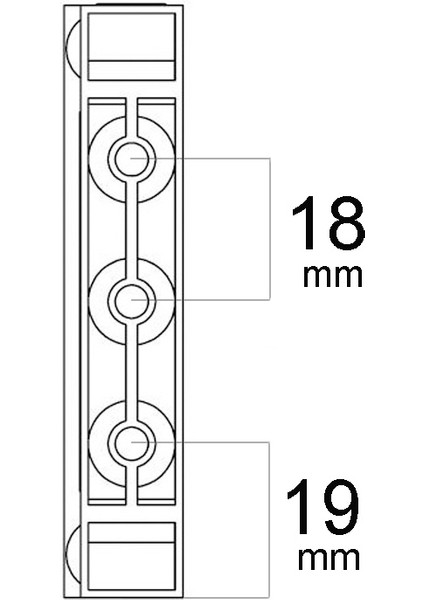 Pvc Pencere Menteşesi Pimapen 75MM Beyaz Plastik Değildir