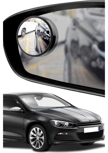 Araç Araba Kör Nokta Aynası Dış Dikiz Ilave Kolay Görüş Güvenlik 2 Adet