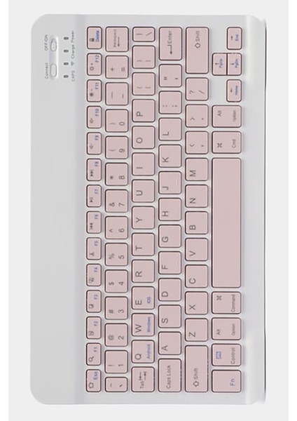 Bluetooth 10 Inç Ios Windows Android Uyumlu Kablosuz Klavye + Mause Set Sessiz Pembe fiyatları