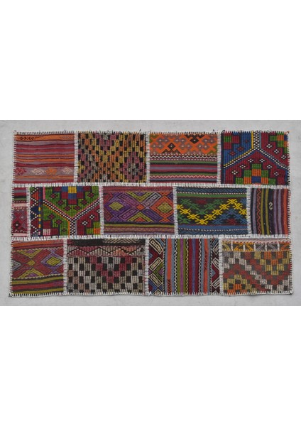 El Dokuma Patchwork Halı