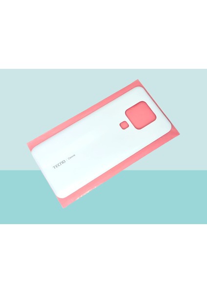 Tecno Camon 16 (CE7J) Uyumlu Arka Kapak Batarya Kapağı - Beyaz