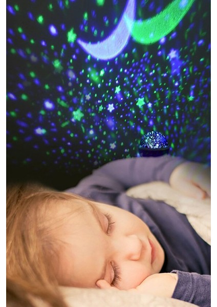 Star Master Yıldız Yansıtmalı Gece Lambası Projeksiyon Çocuk Odası Lamba Mor modelleri