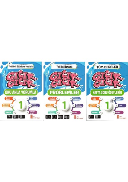 (Sınıf: 1) 2.Dönem Seti 2 (9 Kitap)