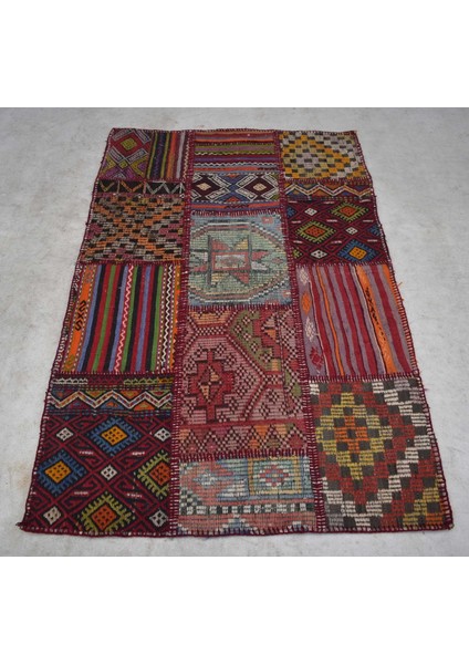 El Dokuma Patchwork Halı