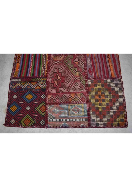 El Dokuma Patchwork Halı
