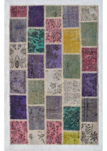 El Dokuma Patchwork Halı