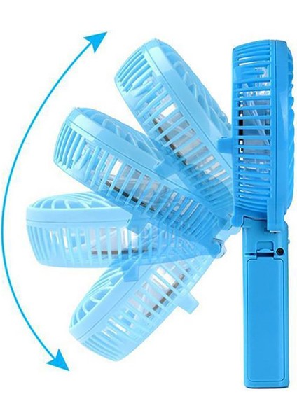 Şarjlı Mini Fan - Sessiz Soğutucu - El Fanı Vantilatör - Ayarlanabilir Masaüstü modelleri