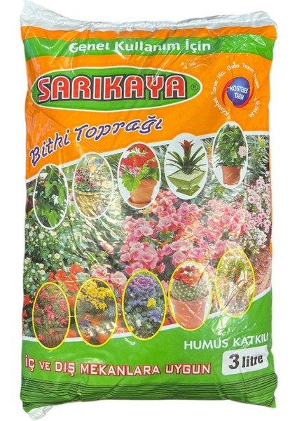 Humus Katkılı Bitki Toprağı 3 Litre