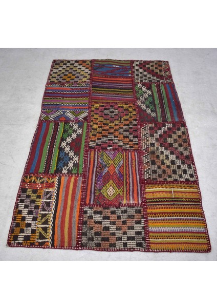 El Dokuma Patchwork Halı
