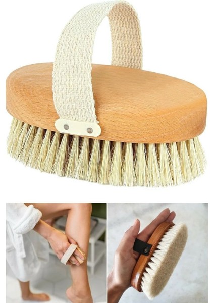 Doğal At Kılı Selülit Fırçası Kokusuz 1 Adet fırsatları