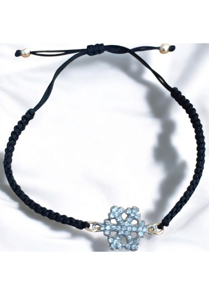 Zirkon Taşlı Kar Tanesi Motifli Asansörlü Bileklik fiyatları