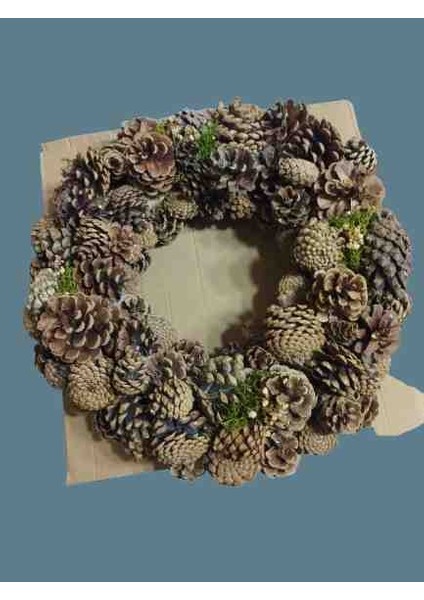 Kapı Büro Masa Vb Doğal Kozalak Çelenk 35 cm modelleri