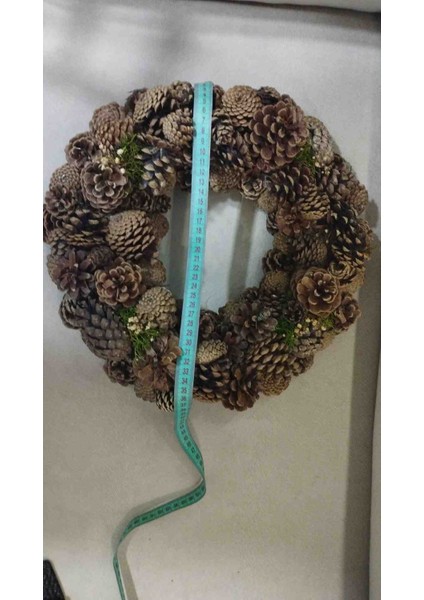 Kapı Büro Masa Vb Doğal Kozalak Çelenk 35 cm fırsatları