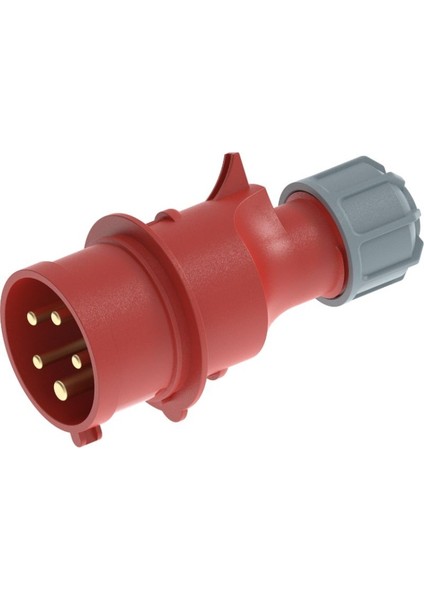 5X16A 380V Düz Fiş IP44