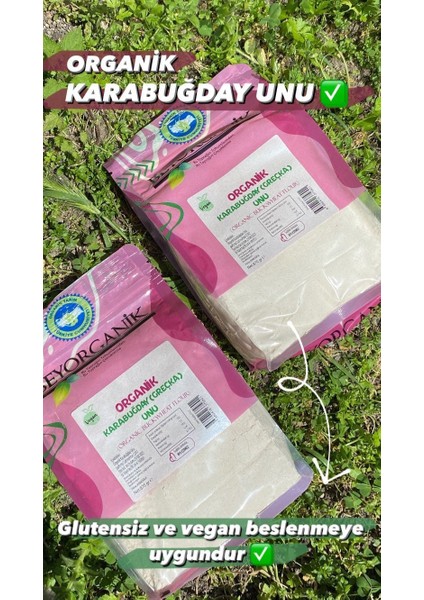Beyorganik Organik Karabuğday Unu 870 gr fiyatları