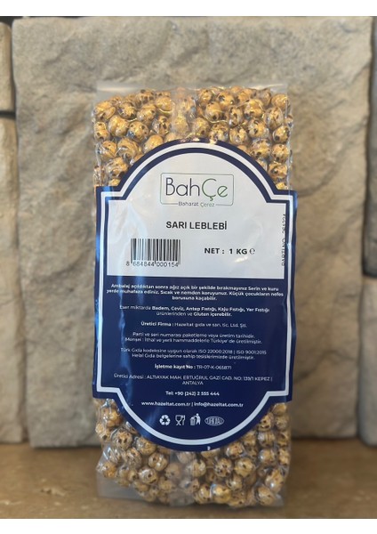 Hazeltat Gıda Sarı Leblebi 1 kg