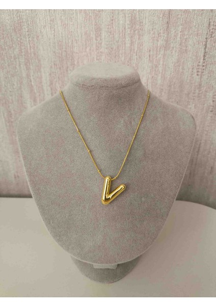 Kadın Balon Harf Kolye