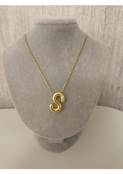 Kadın Balon Harf Kolye