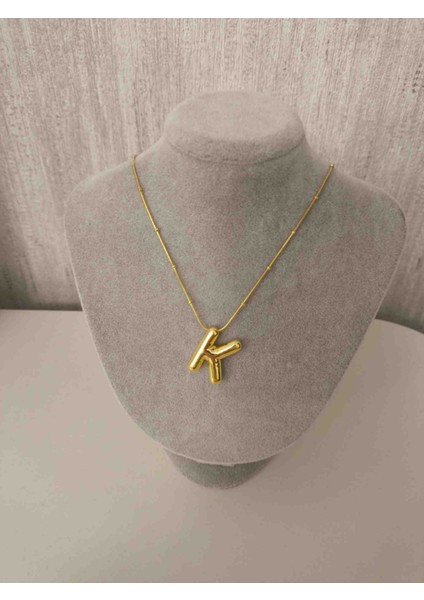 Kadın Balon Harf Kolye