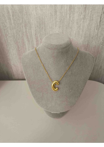 Kadın Balon Harf Kolye