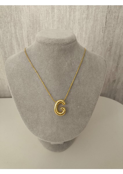 Kadın Balon Harf Kolye